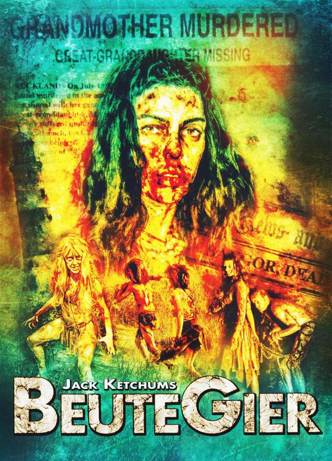 Beutegier (2009) Cover B, Edizione Limitata, Uncut, Mediabook, Blu-ray + DVD
