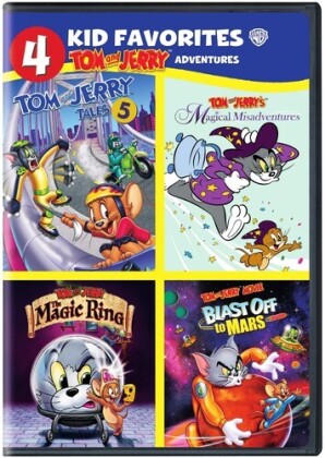 4 Kid Favorites - Tom and Jerry Adventures (4 DVDs)