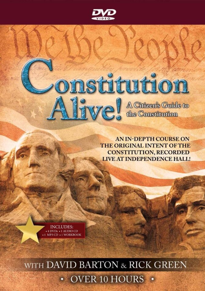 Constitution Alive 4 DVDs + 2 CDs + Book