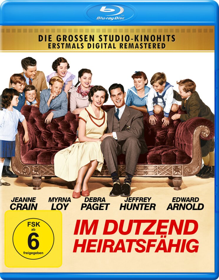 Im Dutzend heiratsfähig (1952) Versione Rimasterizzata