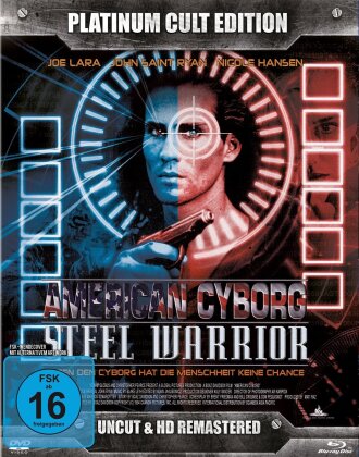 American Cyborg - Steel Warrior (1993) (Platinum Cult Edition, Remastered, Uncut, Blu-ray + DVD)