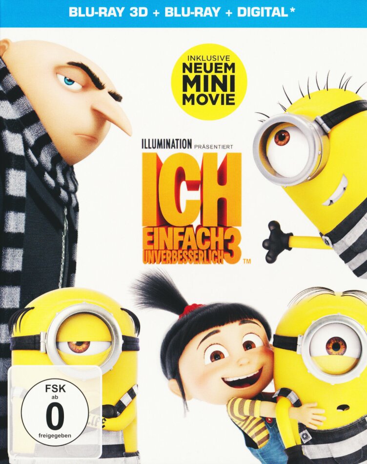 Ich - Einfach unverbesserlich 3 (2017) Blu-ray 3D + Blu-ray