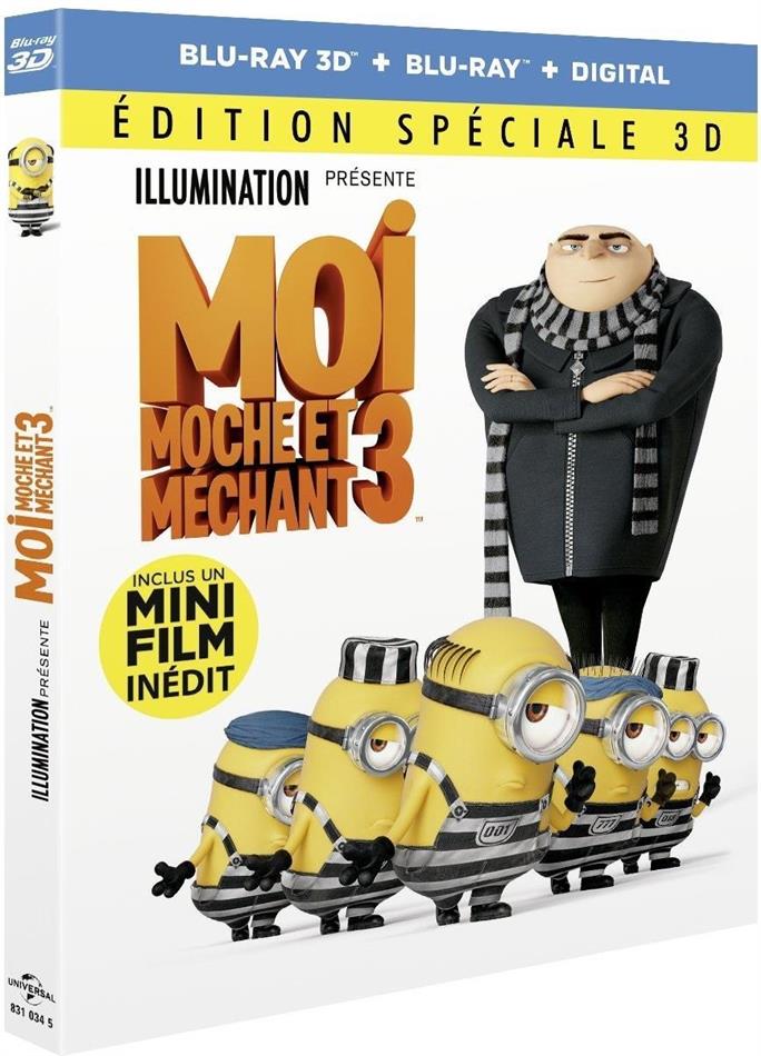 Moi, moche et méchant 3 (2017) Édition Spéciale, Blu-ray 3D + Blu-ray