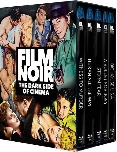 Film Noir - The Dark Side Of Cinema n/b, Version Remasterisée, 5 Blu-ray