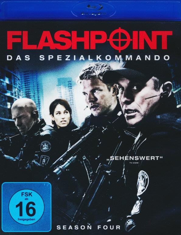 Flashpoint - Das Spezialkommando - Staffel 4 3 Blu-rays