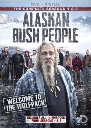 Alaskan Bush People - Season 1 & 2 Discovery Channel, 3 DVDs