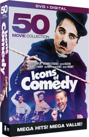 Icons Of Comedy - 50 Movie MegaPack 10 DVDs
