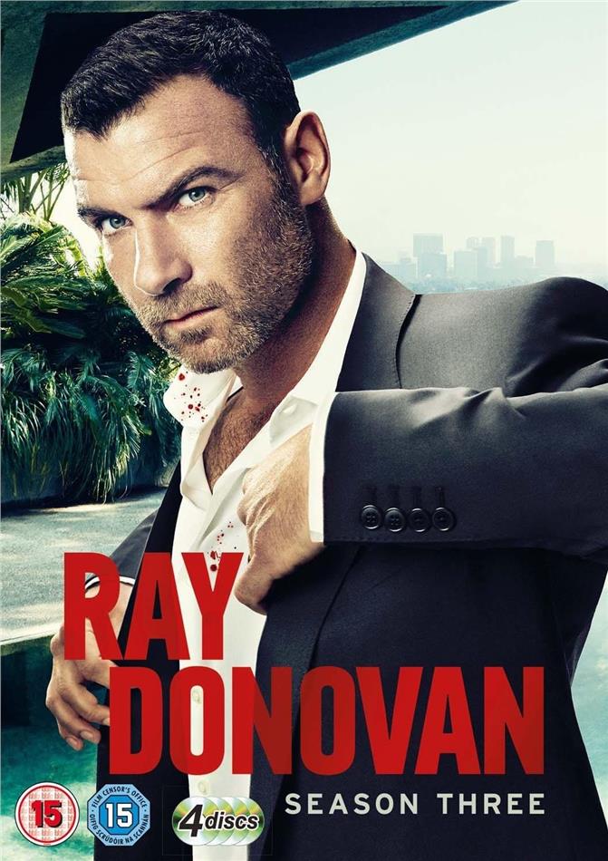 Ray Donovan - Season 3 4 DVDs