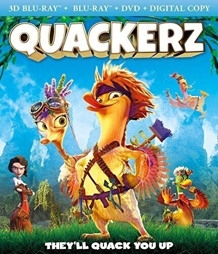 Quackerz (2016) Blu-ray 3D (+2D) + DVD
