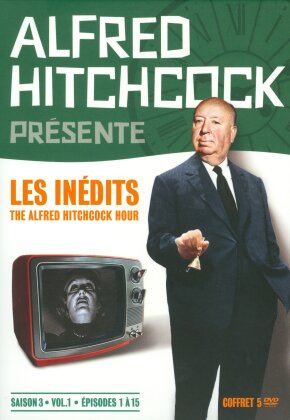 Alfred Hitchcock présente - Les inédits - The Alfred Hitchcock Hour - Saison 3, vol. 1, épisodes 1 à 15 (b/w, 5 DVDs)