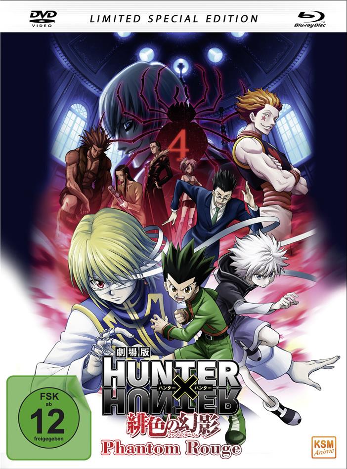 Hunter x Hunter - Phantom Rouge (2013) Edizione Speciale Limitata, Mediabook, Blu-ray + DVD