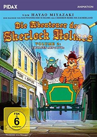 Die Abenteuer des Sherlock Holmes - Staffel 1.2 (1984) Pidax Animation, 2 DVD