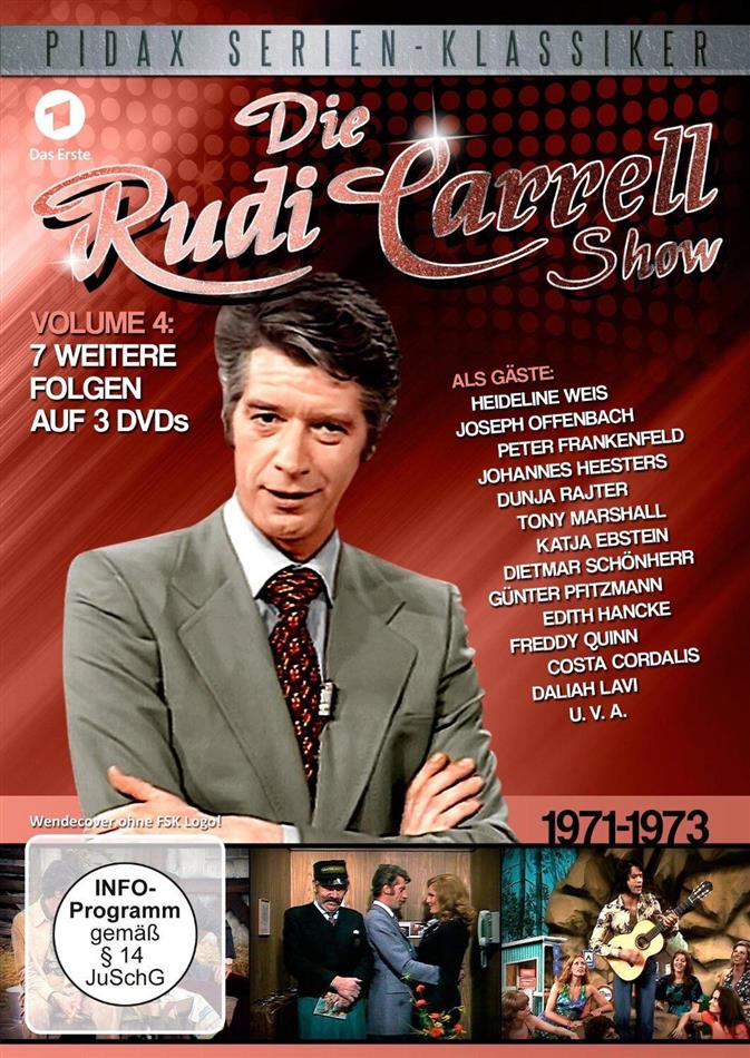 Die Rudi Carrell Show - Vol. 4 - 1971 - 1973 Pidax Serien-Klassiker, 3 DVD