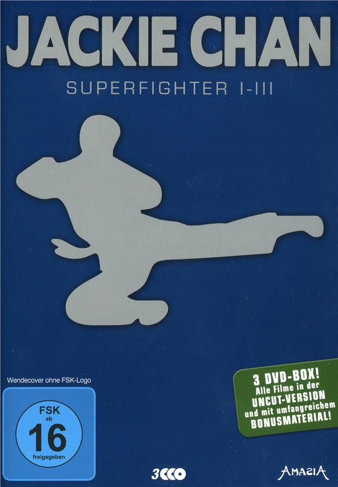 Superfighter 1 - 3 Uncut, 3 DVDs