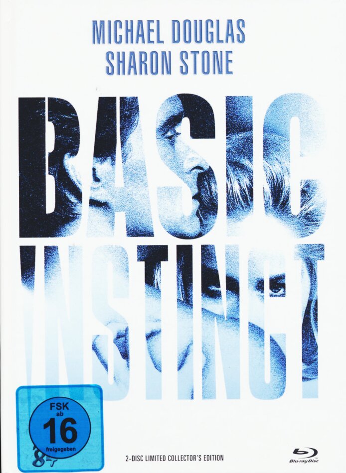 Basic Instinct (1992) Cover B, Limited Collector's Edition, Mediabook, Blu-ray + DVD