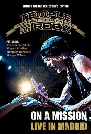 Michael Schenker - Temple of Rock - On a Mission - Live in Madrid Deluxe Edition, Limited Collector's Edition, Mediabook, 2 Blu-rays + 2 CDs