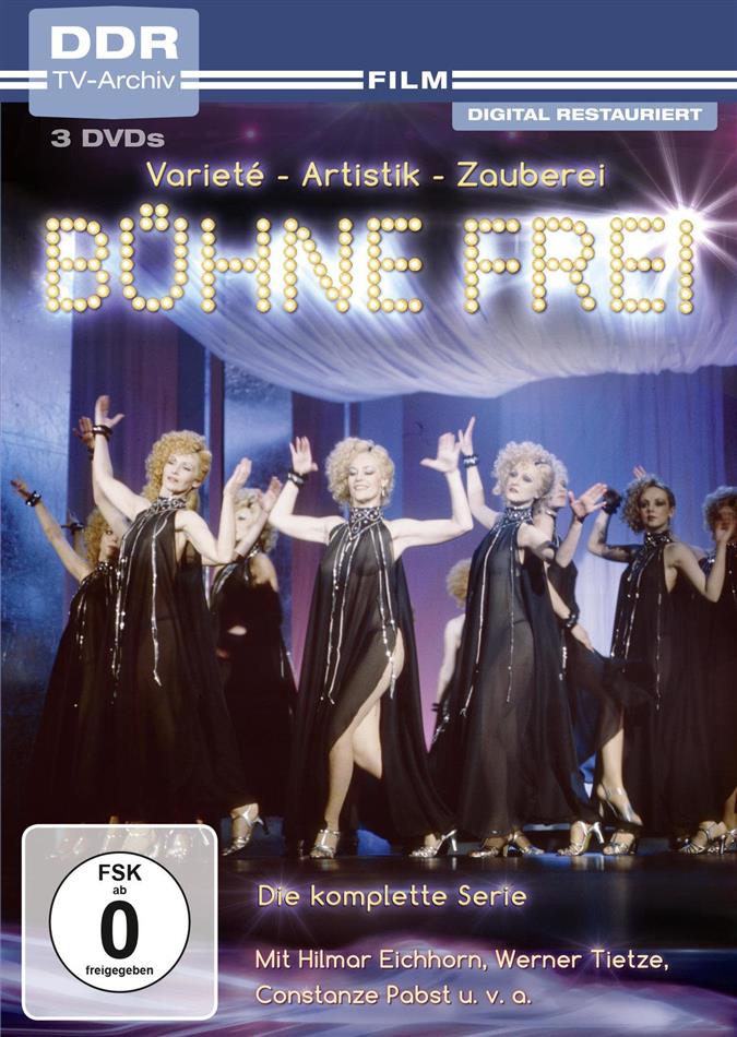 Bühne frei! - Die komplette Serie DDR TV-Archiv, 3 DVDs