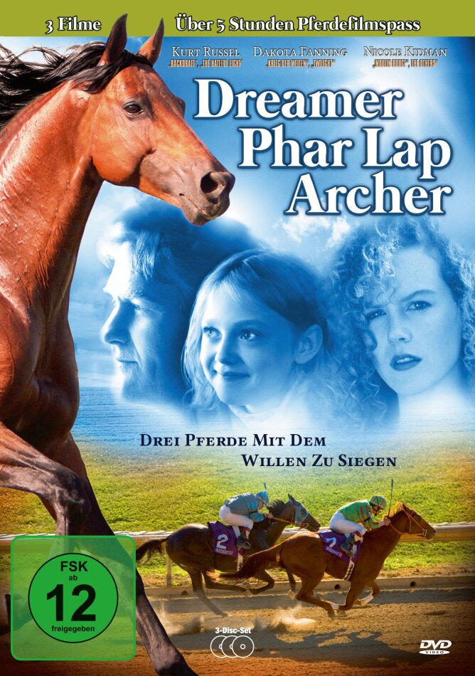 Dreamer / Phar Lap / Archer 3 DVD