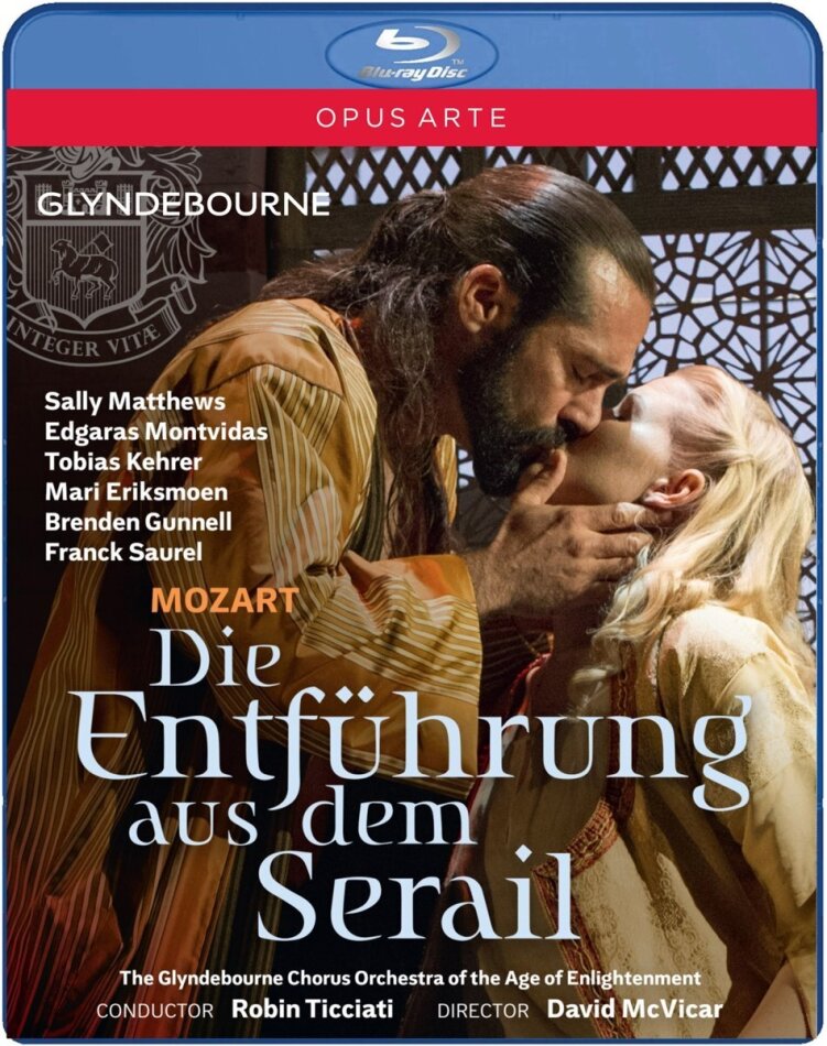 Orchestra of the Age of Enlightenment, Robin Ticciati & Edgaras Montvidas - Mozart - Die Entführung aus dem Serail Opus Arte, Glyndebourne Festival Opera