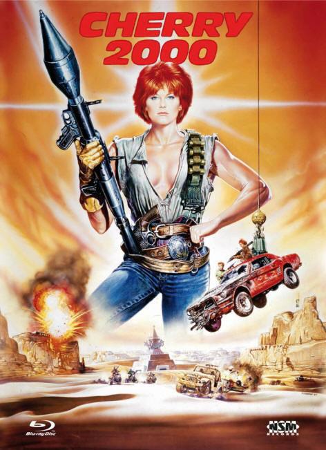 Cherry 2000 (1987) Cover A, Mediabook, Blu-ray + DVD