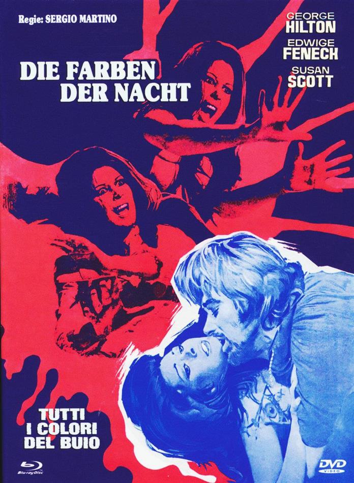 Die Farben der Nacht (1972) Cover C, Limited Edition, Mediabook, DVD + Blu-ray