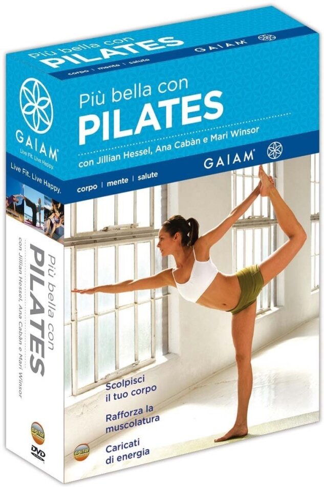 Più bella con Pilates - Gaiam (2015) 3 DVDs