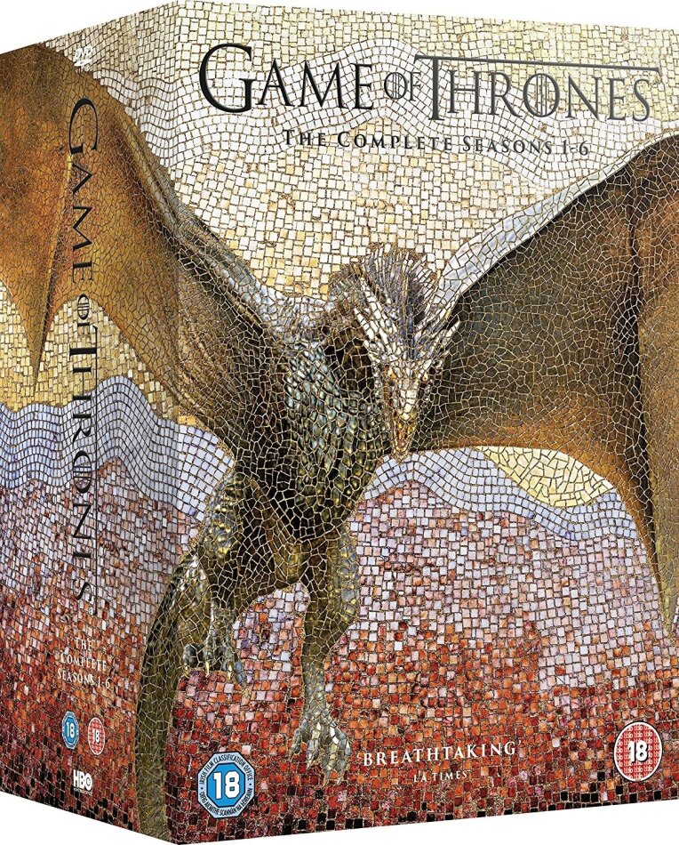 Game of Thrones - Seasons 1-6 30 DVDs