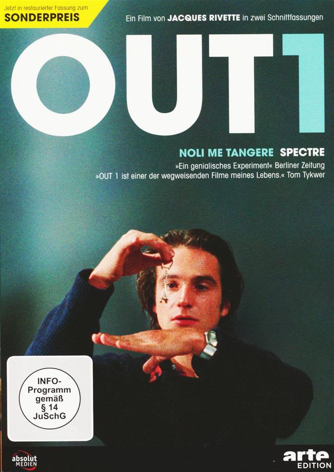 Out 1 - Noli me tangere / Spectre (1971) Arte Edition, Restaurierte Fassung, 5 DVDs