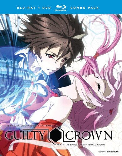 Guilty Crown - The Complete Series 4 Blu-rays + 4 DVDs