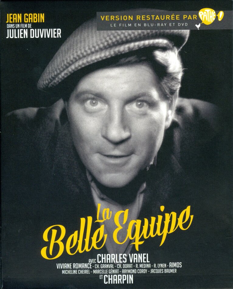 La belle équipe (1936) n/b, Edizione Restaurata, Blu-ray + DVD