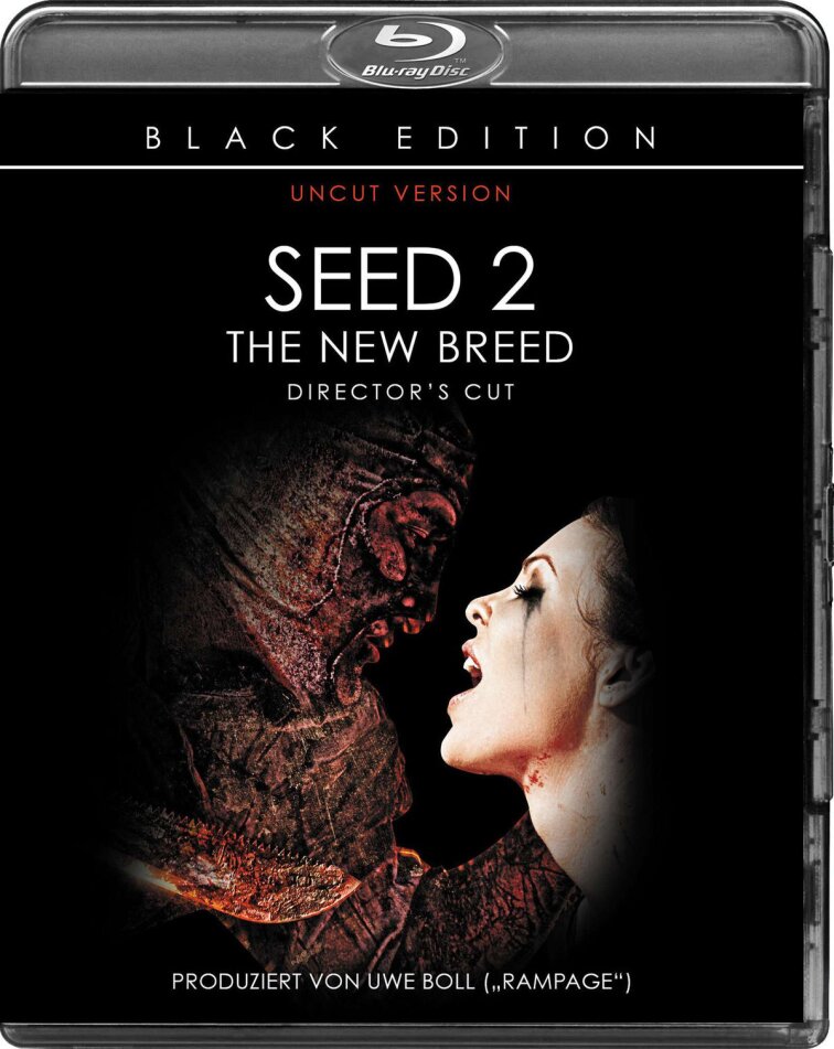 Seed 2 - The New Breed (2014) Black Edition, Cinema Version, Director's Cut, Uncut