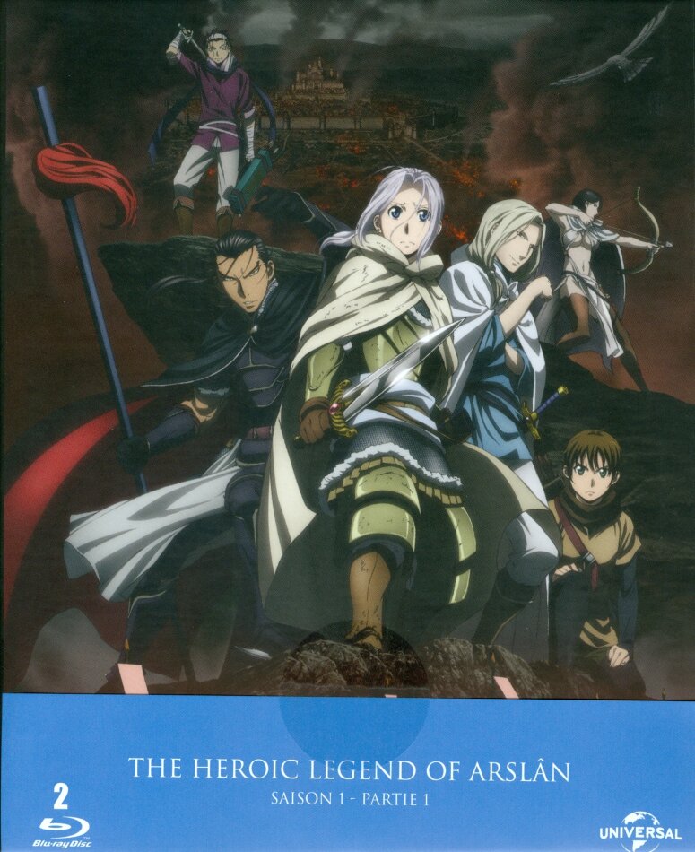 The Heroic Legend of Arslan - Saison 1 - Partie 1 Édition Collector Limitée, 2 Blu-ray