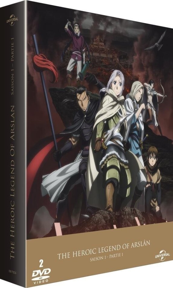 The Heroic Legend of Arslan - Saison 1 - Partie 1 3 DVD
