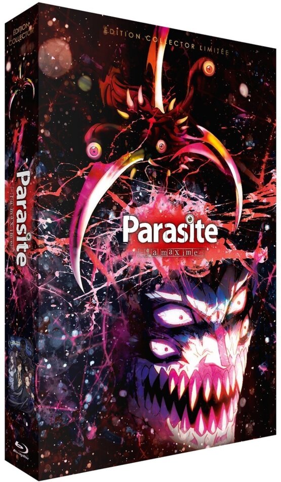 Parasite - La Maxime - Intégrale de la série Limited Collector's Edition, 4 DVDs + 3 Blu-rays + CD