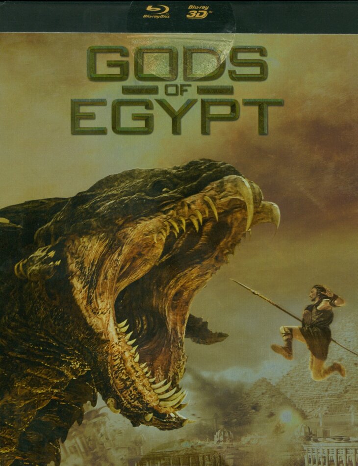 Gods of Egypt (2016) Édition Limitée, Steelbook, Blu-ray 3D + Blu-ray