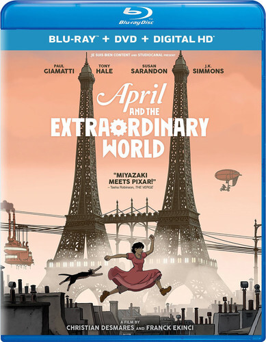 April and the Extraordinary World (2015) Blu-ray + DVD