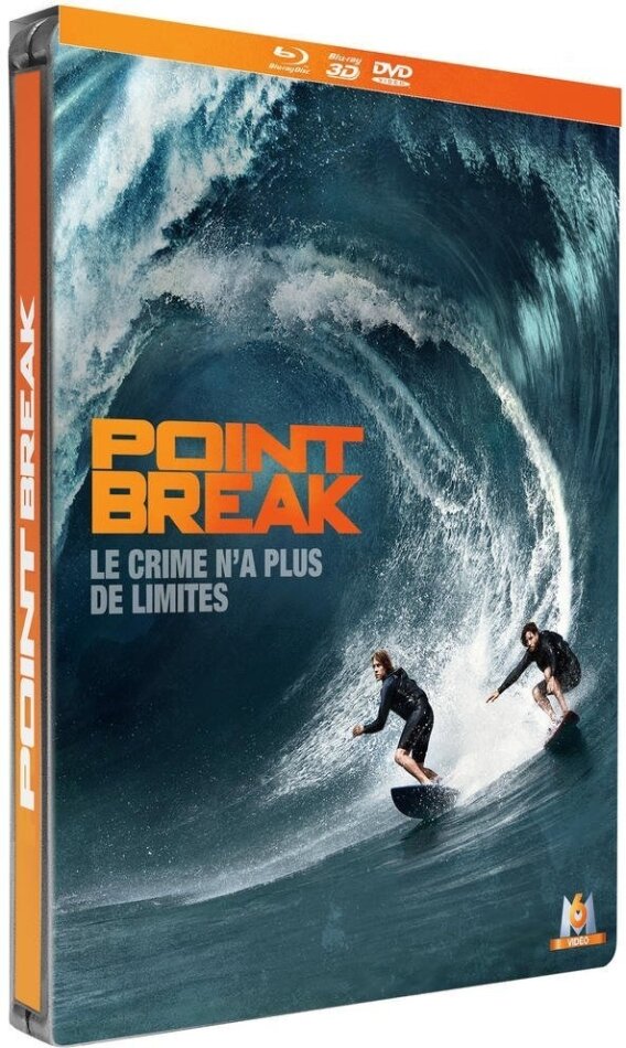 Point Break (2015) Limited Edition, Steelbook, Blu-ray 3D + Blu-ray + DVD