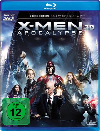 X-Men: Apocalypse (2016) (Blu-ray 3D + Blu-ray)