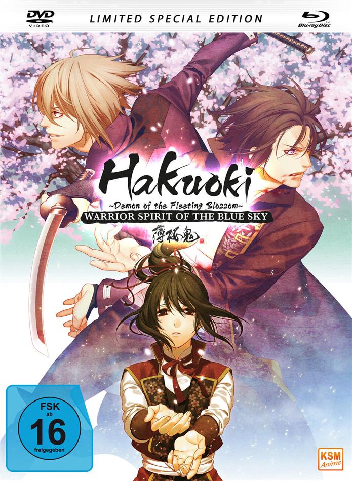 Hakuoki - Warrior Spirit of the Blue Sky Limited Special Edition, Mediabook, Blu-ray + DVD