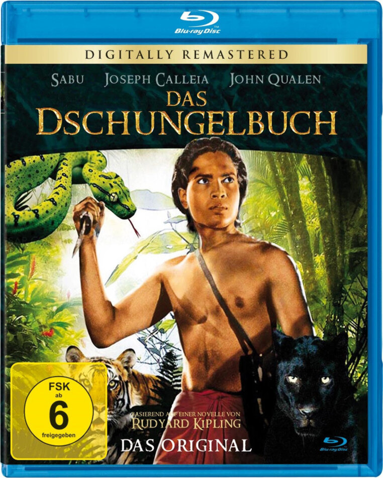 Das Dschungelbuch (1942) Digitally Remastered