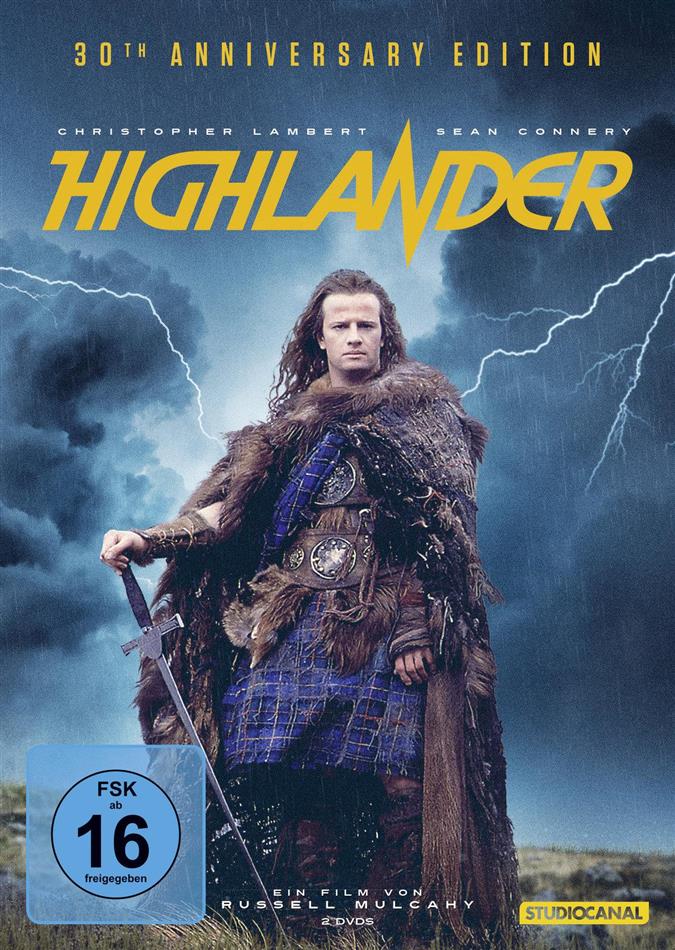 Highlander (1986) Édition 30ème Anniversaire, Version Remasterisée, 2 DVD