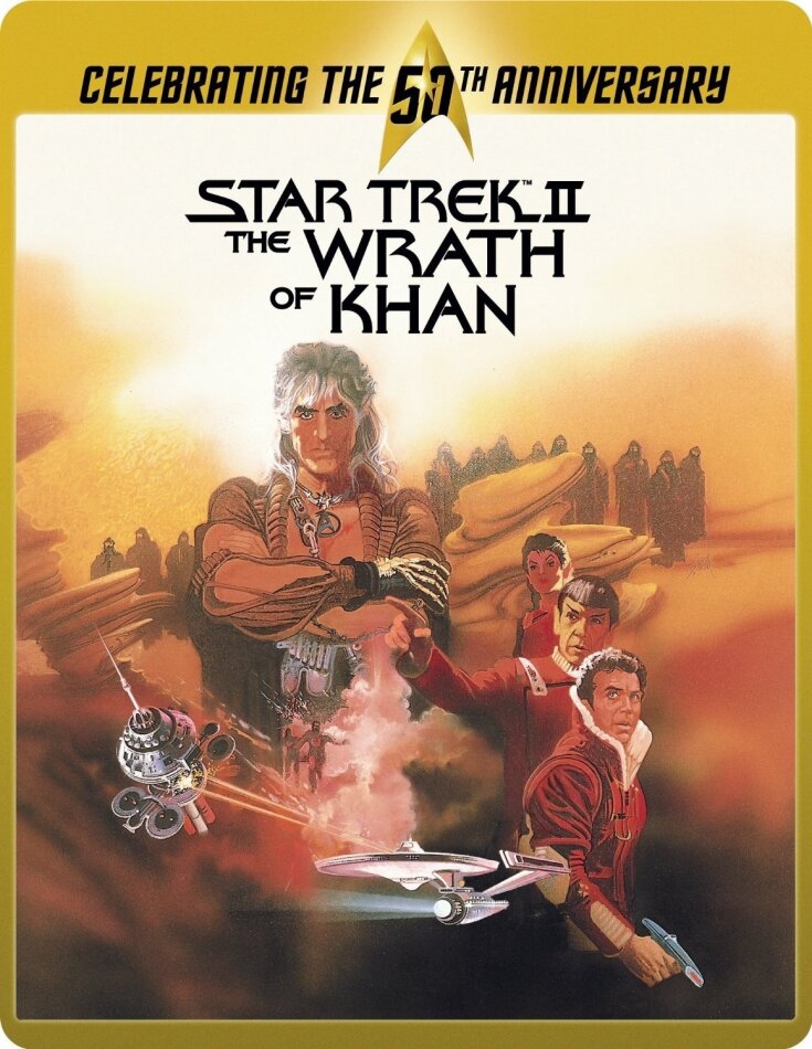 Star Trek 2 - The Wrath Of Khan (1982) 50th Anniversary Limited Edition, Steelbook
