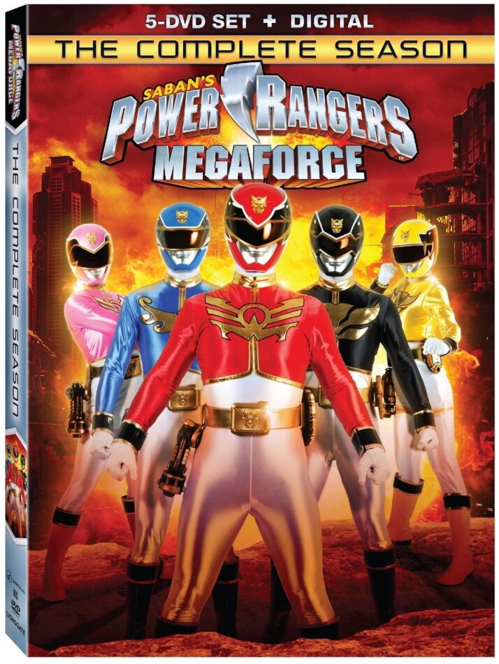 Power Rangers - Megaforce - Season 20 - The Complete Season 5 DVD