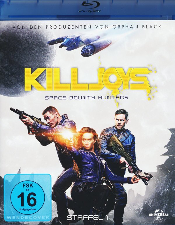 Killjoys - Space Bounty Hunters - Staffel 1 2 Blu-rays