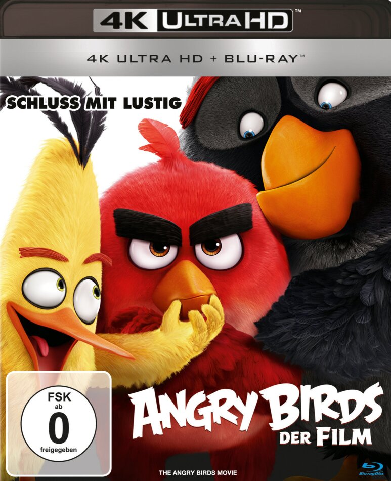 Angry Birds - Der Film (2016) 4K Ultra HD + Blu-ray