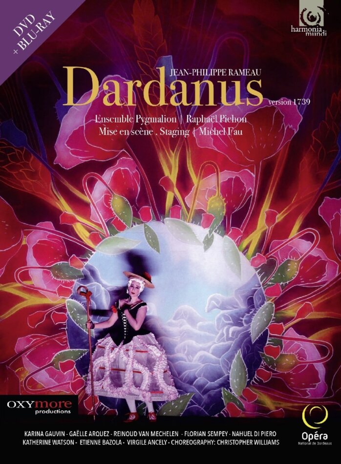Ensemble Pygmalion, Raphael Pichon, … - Rameau - Dardanus Harmonia Mundi, Blu-ray + DVD