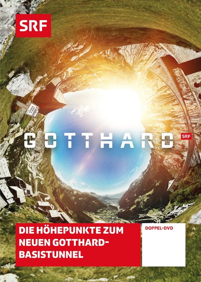 Gotthard - Die Höhepunkte zum neuen Gotthard-Basistunnel - SRF Dokumentation 2 DVDs