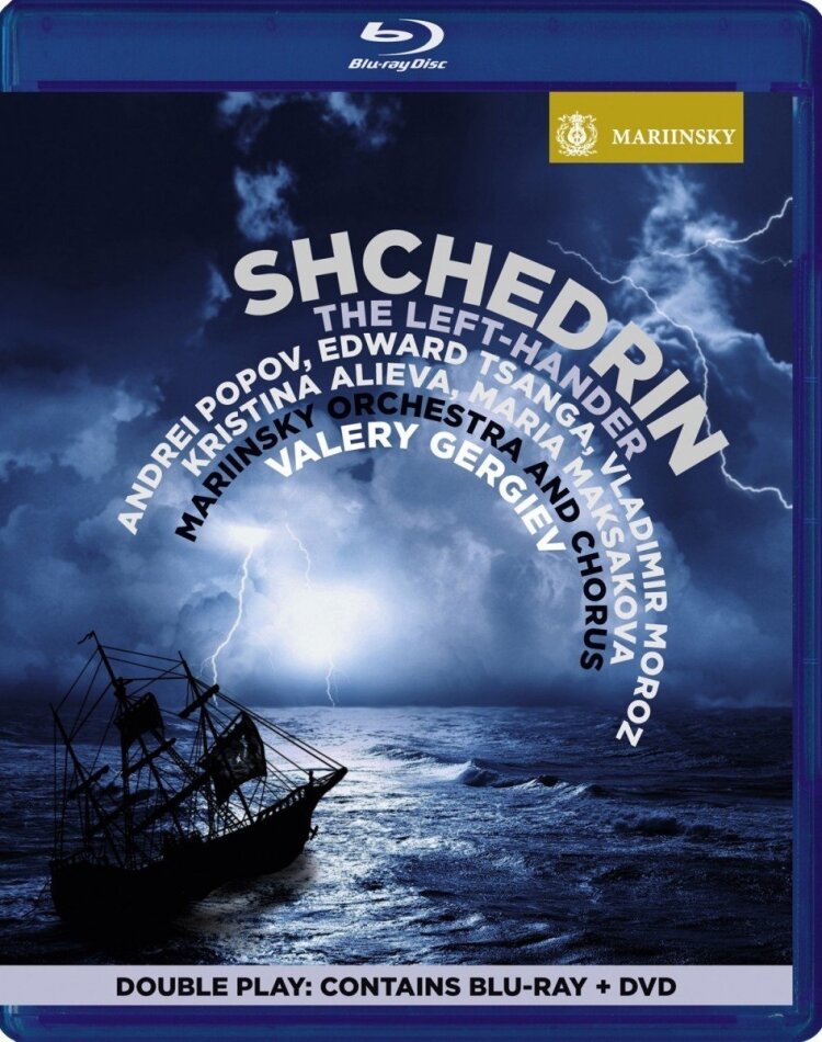 Mariinsky Theatre Orchestra, Valery Gergiev & Andrei Popov - Shchedrin - The Left-hander Blu-ray + DVD