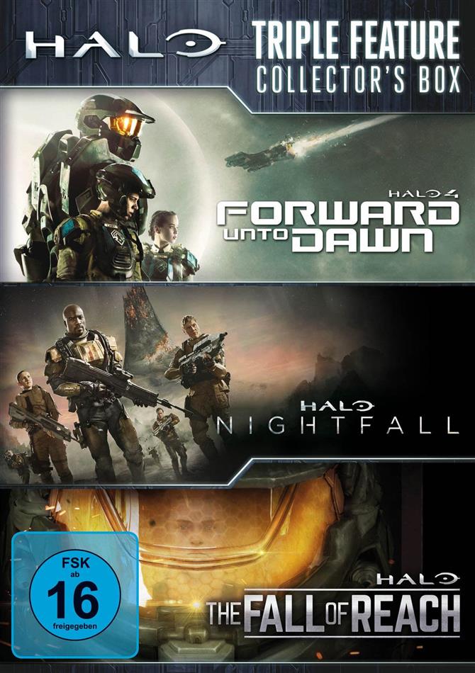 Halo Triple Feature - Collector's Box 3 DVDs