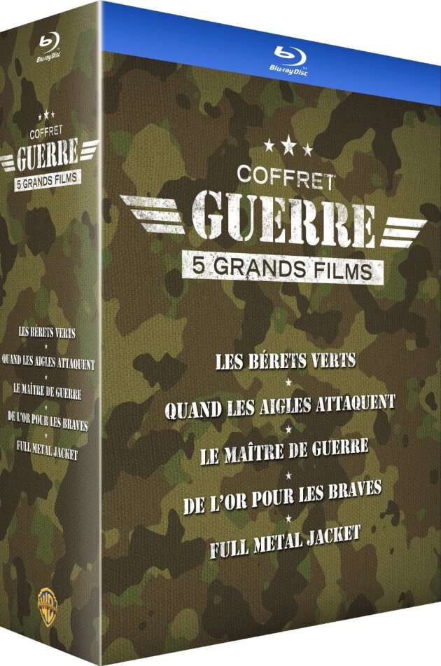 Coffret Guerre - 5 Grands Films (2016) 5 Blu-ray